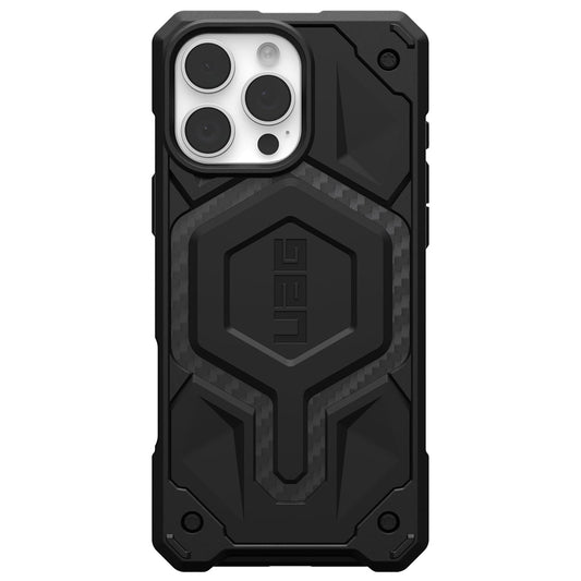 MagSafe-deksel for Apple iPhone 16 Pro Max, Urban Armor Gear, Monarch Pro Carbon, svart