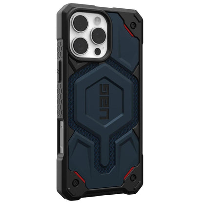 MagSafe-deksel for Apple iPhone 16 Pro Max, Urban Armor Gear, Monarch Pro Kevlar, Marineblå