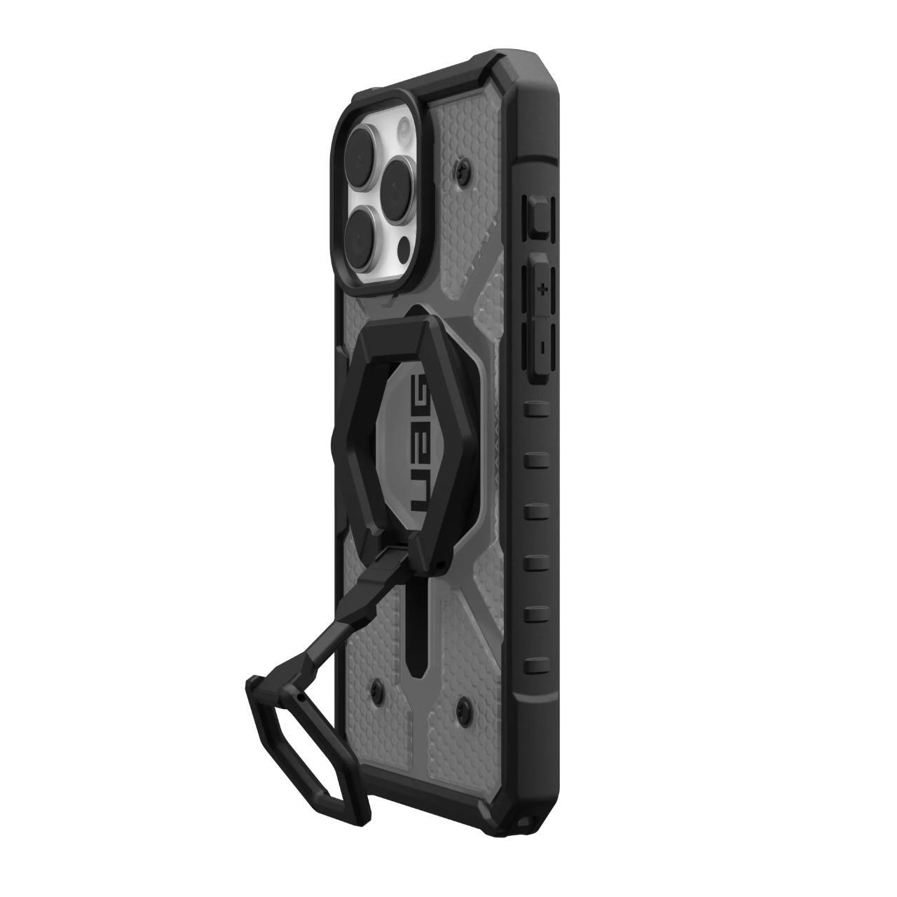 MagSafe-deksel for Apple iPhone 16 Pro Max, Urban Armor Gear, Pathfinder Clear Bundle, Grå