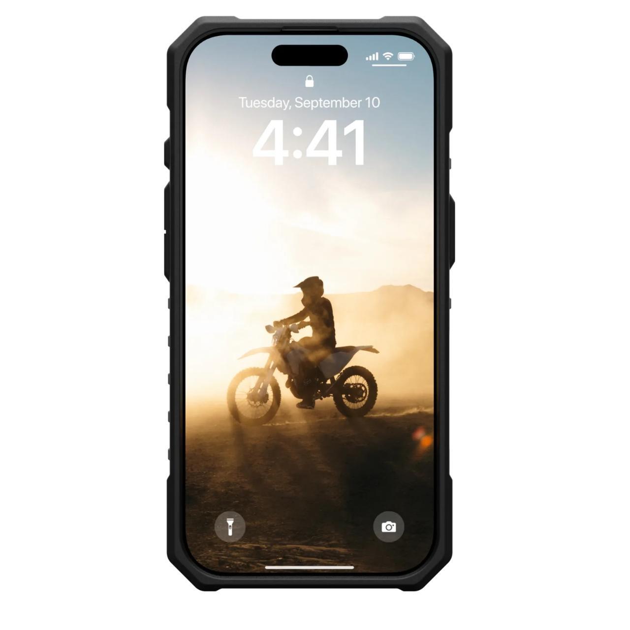 MagSafe-deksel for Apple iPhone 16 Pro Max, Urban Armor Gear, Pathfinder Clear, Grå