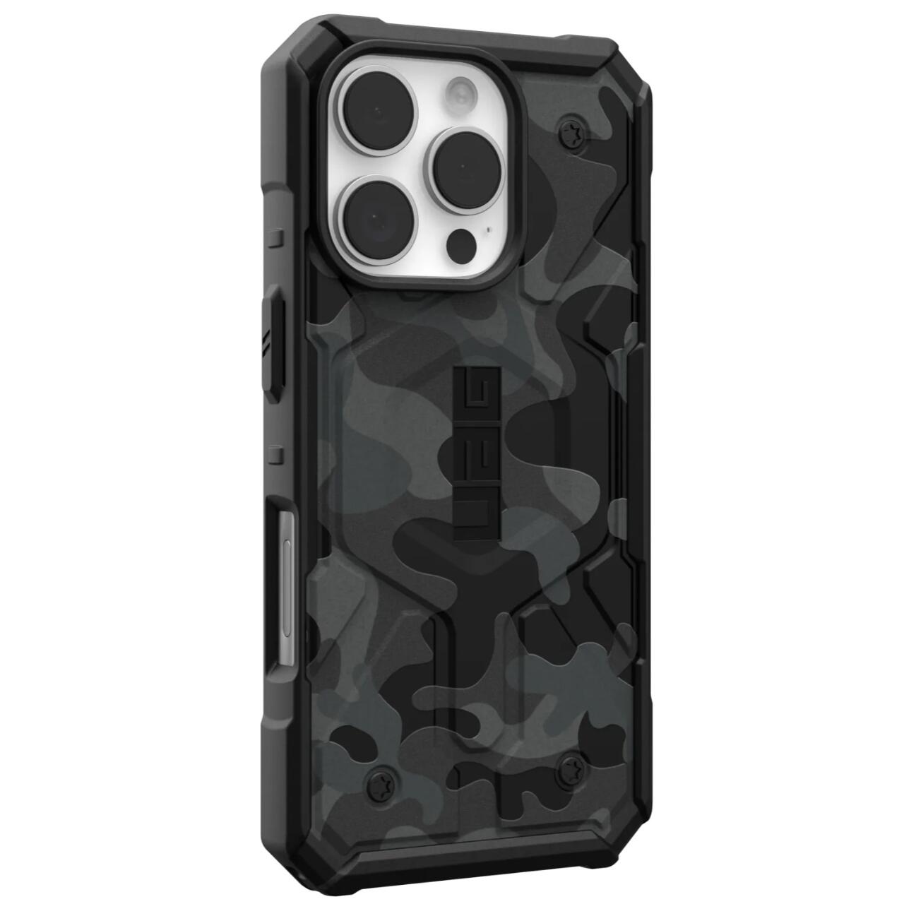 MagSafe-deksel for Apple iPhone 16 Pro Max, Urban Armor Gear, Pathfinder SE Midnight Camo, Kamuflasje