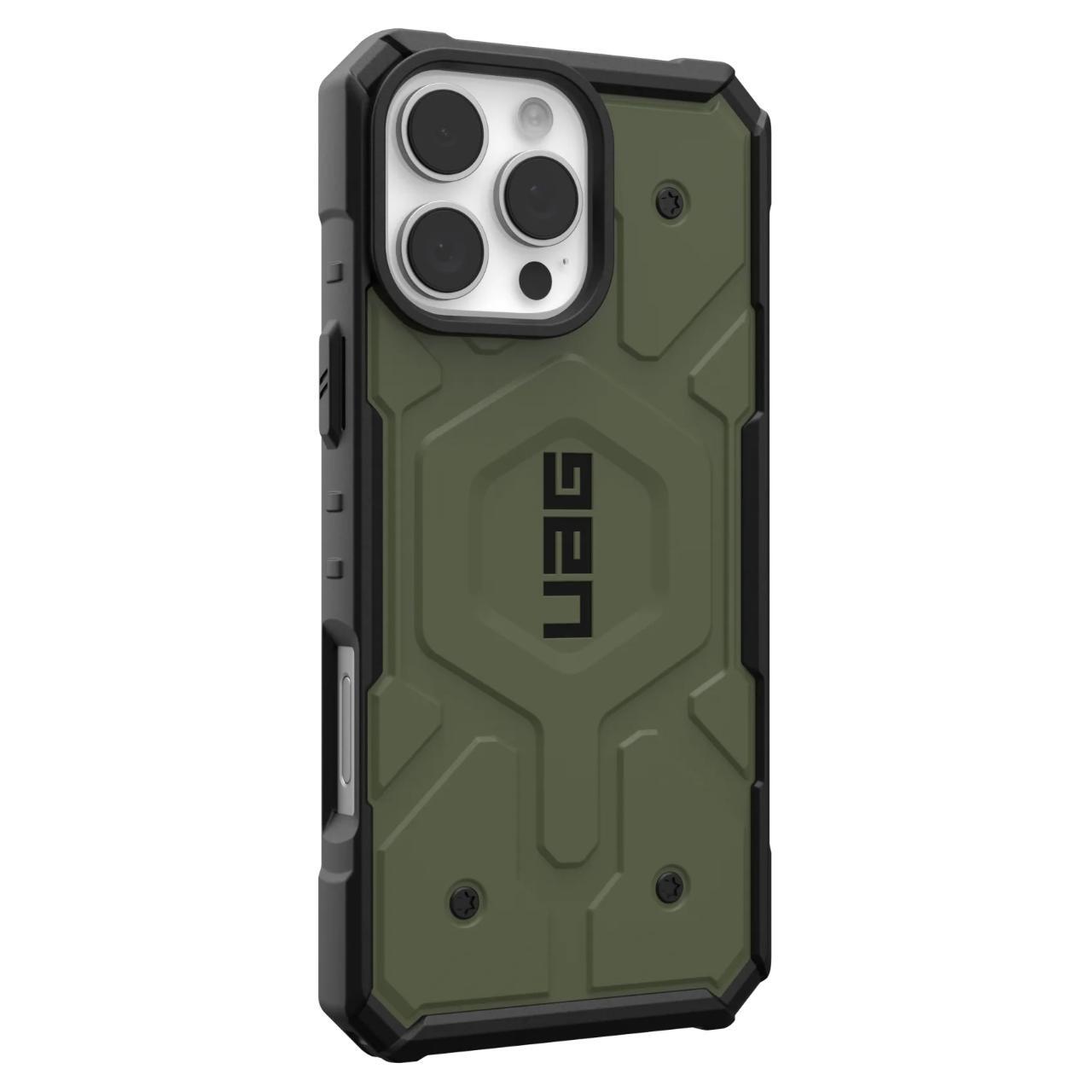 MagSafe-deksel for Apple iPhone 16 Pro Max, Urban Armor Gear, Pathfinder, Grønn