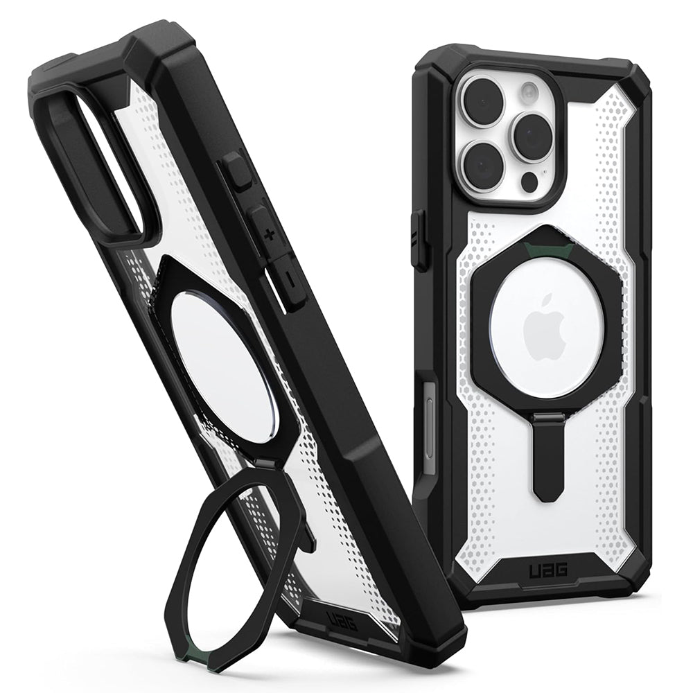 MagSafe-deksel for Apple iPhone 16 Pro Max, Urban Armor Gear, Plasma XTE, Svart Transparent
