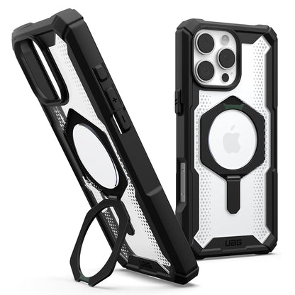 MagSafe-deksel for Apple iPhone 16 Pro Max, Urban Armor Gear, Plasma XTE, Svart Transparent