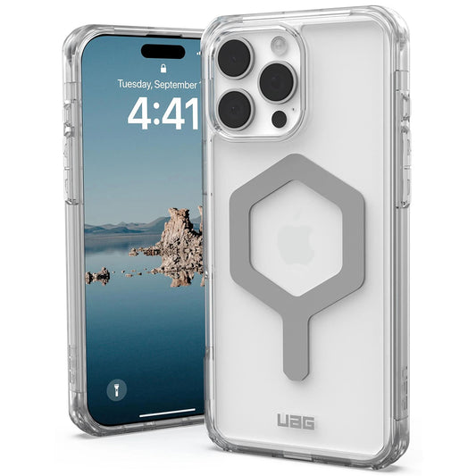 MagSafe-deksel for Apple iPhone 16 Pro Max, Urban Armor Gear, Plyo, Transparent