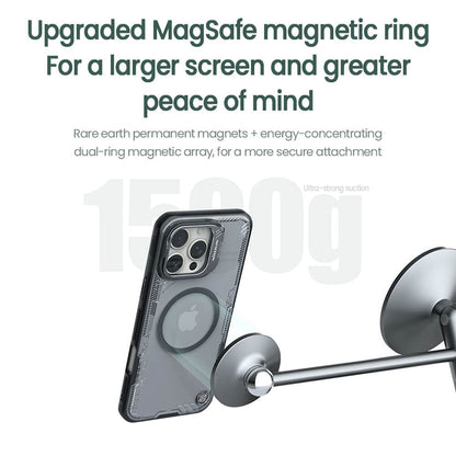 MagSafe-deksel for Apple iPhone 16 Pro, Nillkin, Iceblade Prop (med kamerautskjæring), grønn