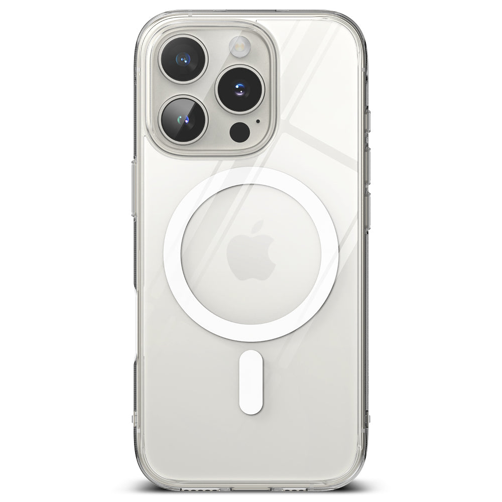 MagSafe-deksel for Apple iPhone 16 Pro, Ringke, Fusion, Transparent