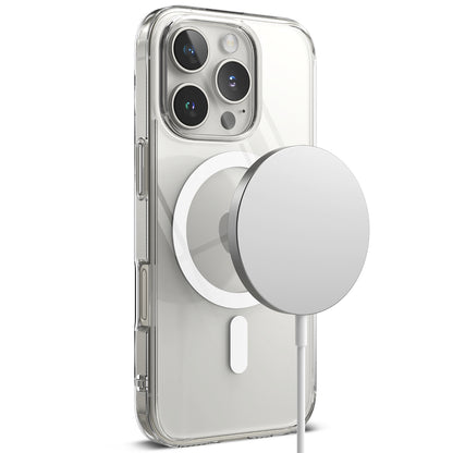 MagSafe-deksel for Apple iPhone 16 Pro, Ringke, Fusion, Transparent
