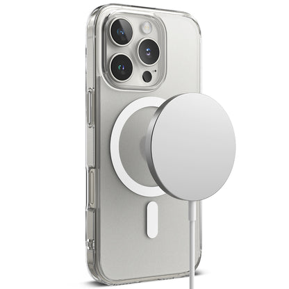 MagSafe-deksel for Apple iPhone 16 Pro, Ringke, Fusion, Matt Transparent