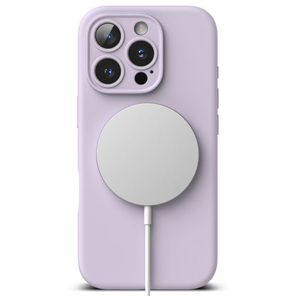 MagSafe-deksel for Apple iPhone 16 Pro, Ringke, silikon, lilla