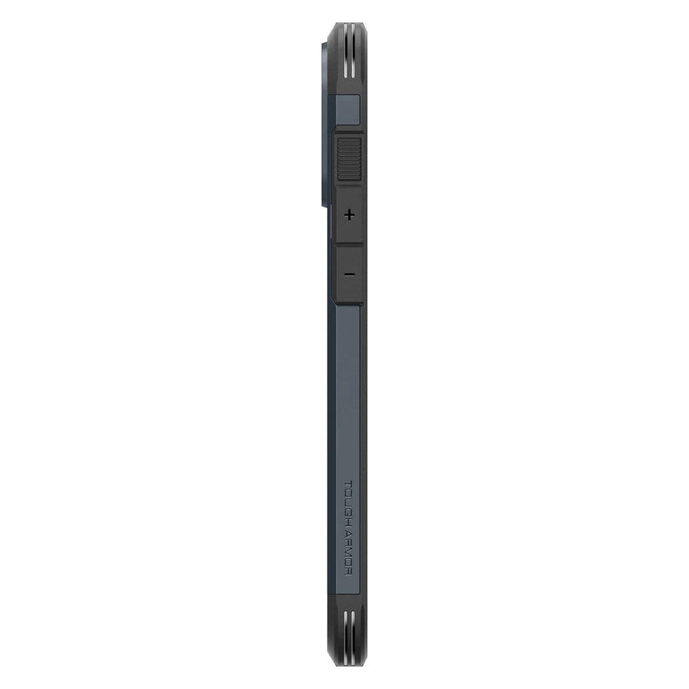 MagSafe-deksel for Apple iPhone 16 Pro, Spigen, Tough Armor, Blå ACS08147