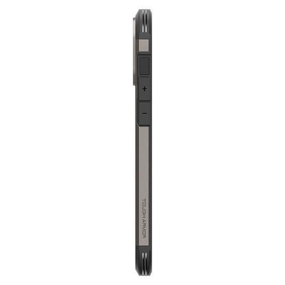 MagSafe-deksel for Apple iPhone 16 Pro, Spigen, Tough Armor, Grå ACS08145
