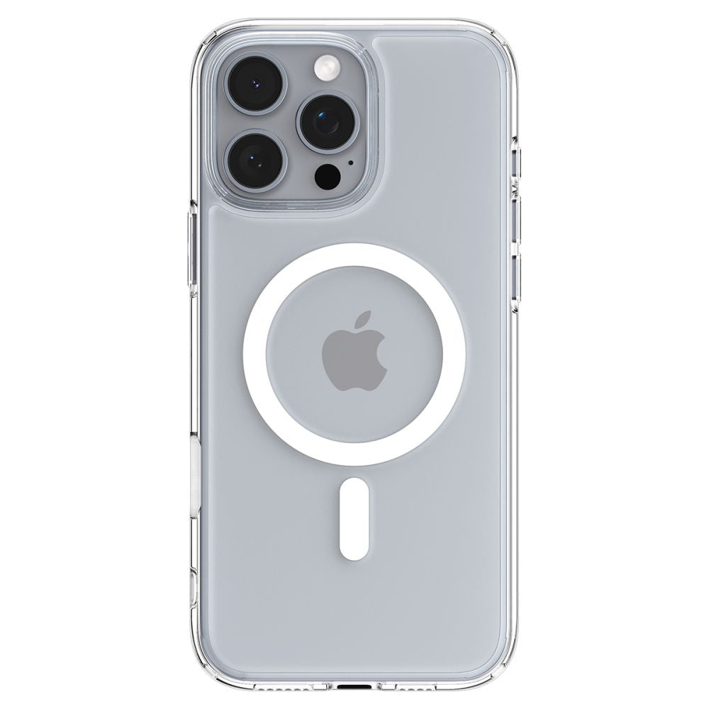 MagSafe-deksel for Apple iPhone 16 Pro, Spigen, Ultra Hybrid T, Hvit ACS08512