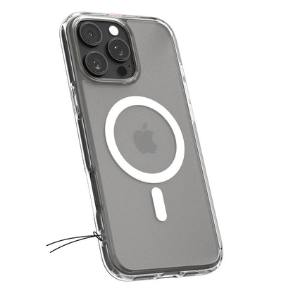 MagSafe-deksel for Apple iPhone 16 Pro, Spigen, Ultra Hybrid, Satinert Transparent ACS08133