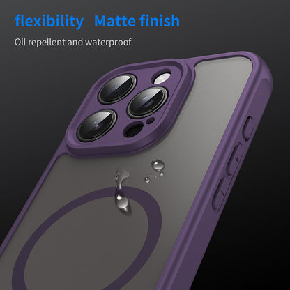 MagSafe-deksel for Apple iPhone 16 Pro, Techsuit, HaloFrost II, Lilla