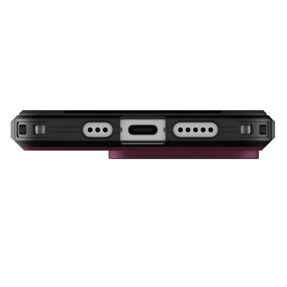 MagSafe-deksel for Apple iPhone 16 Pro, Urban Armor Gear, Civilian, Burgunder