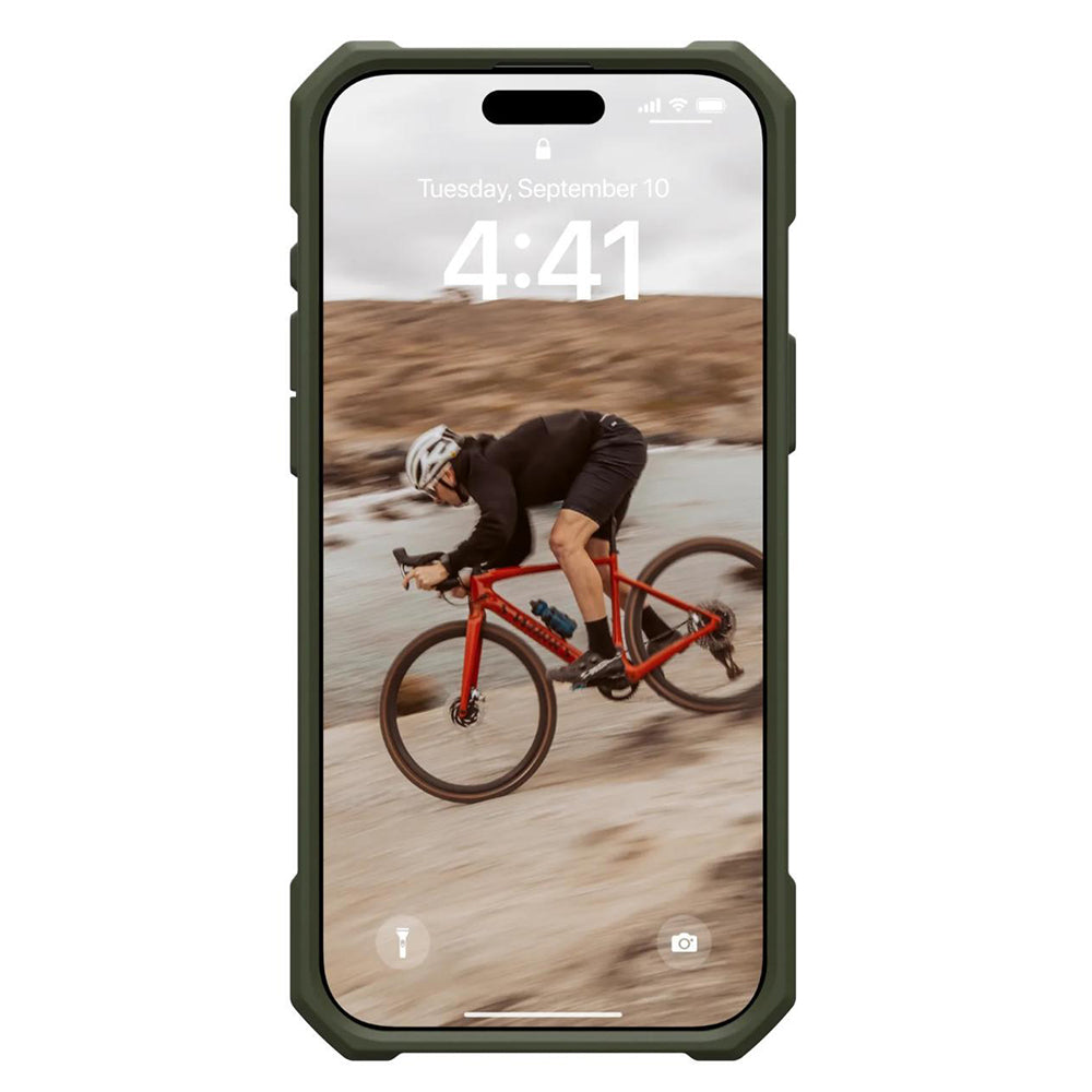 MagSafe-deksel for Apple iPhone 16 Pro, Urban Armor Gear, Essential Armor, Grønn