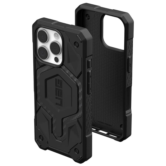 MagSafe-deksel for Apple iPhone 16 Pro, Urban Armor Gear, Monarch Pro Carbon, Svart