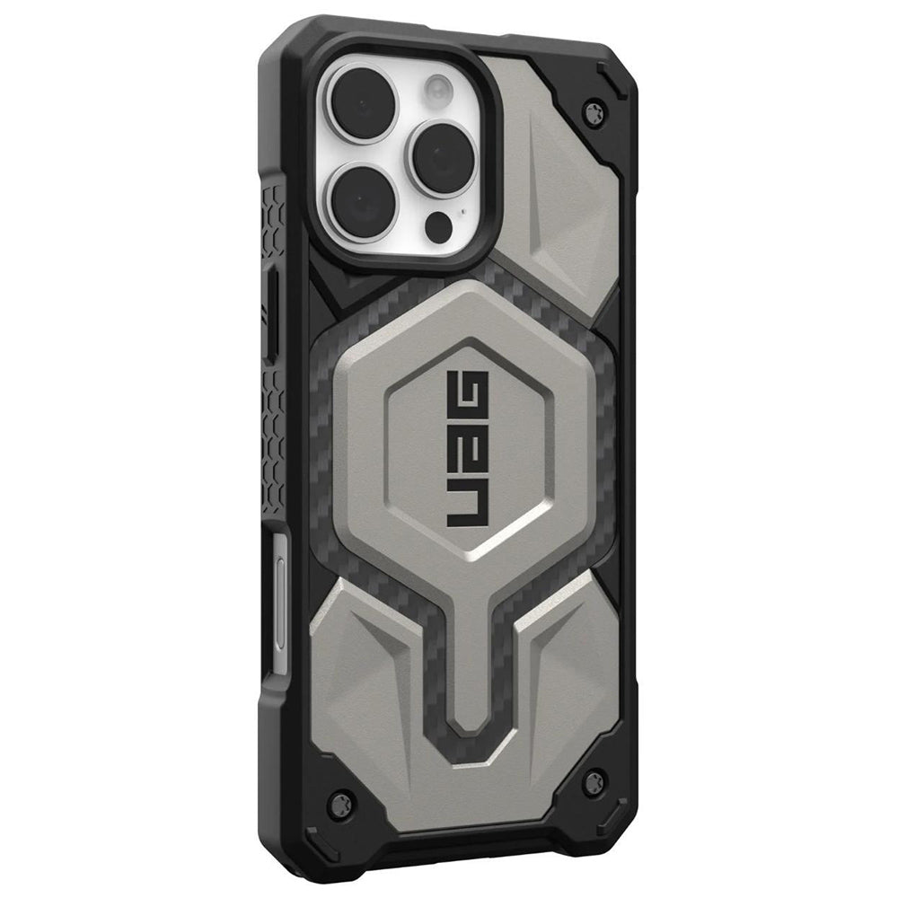 MagSafe-deksel for Apple iPhone 16 Pro, Urban Armor Gear, Monarch Pro, Grå
