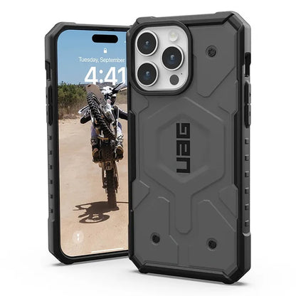 MagSafe-deksel for Apple iPhone 16 Pro, Urban Armor Gear, Pathfinder, Sølv