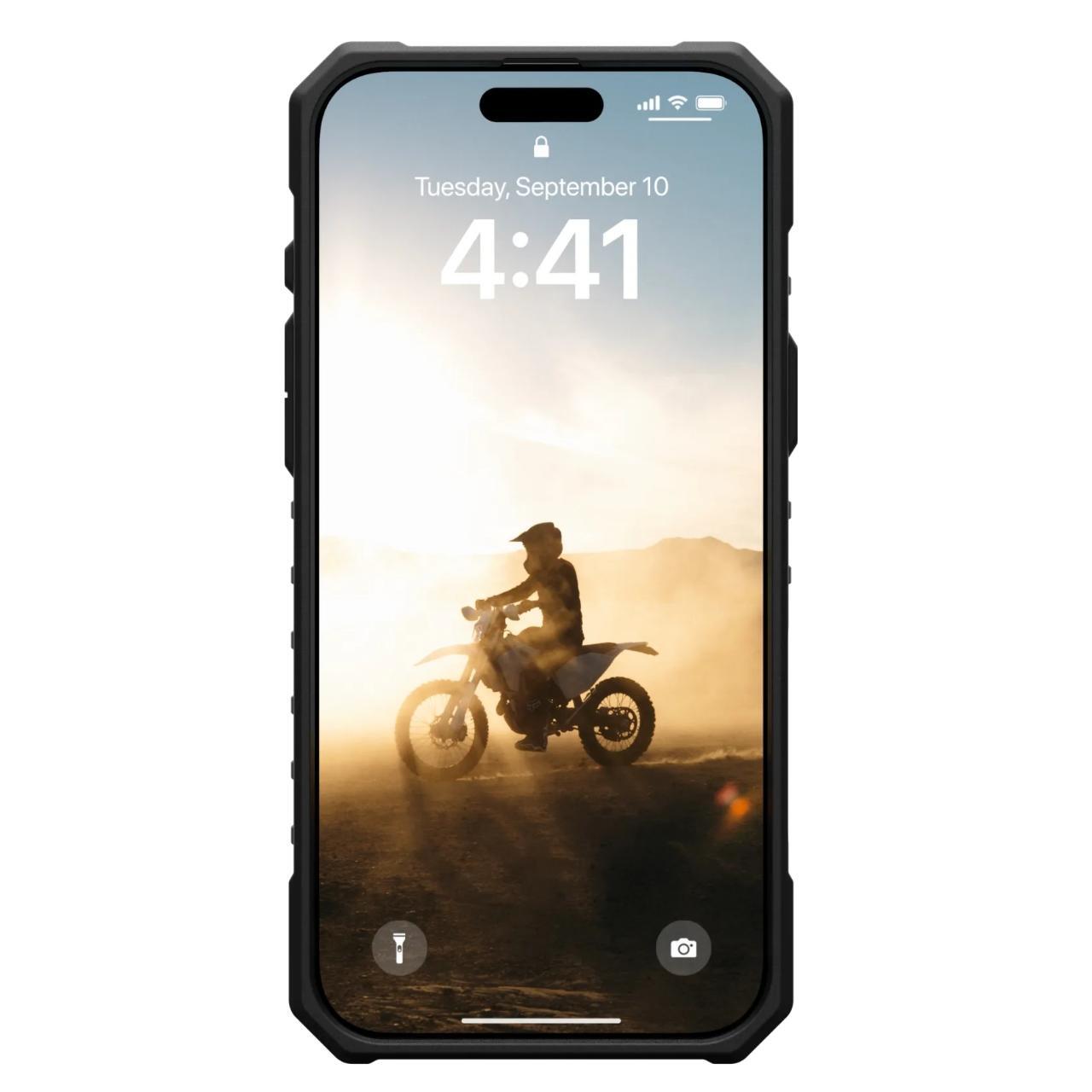 MagSafe-deksel for Apple iPhone 16 Pro, Urban Armor Gear, Pathfinder, Sølv