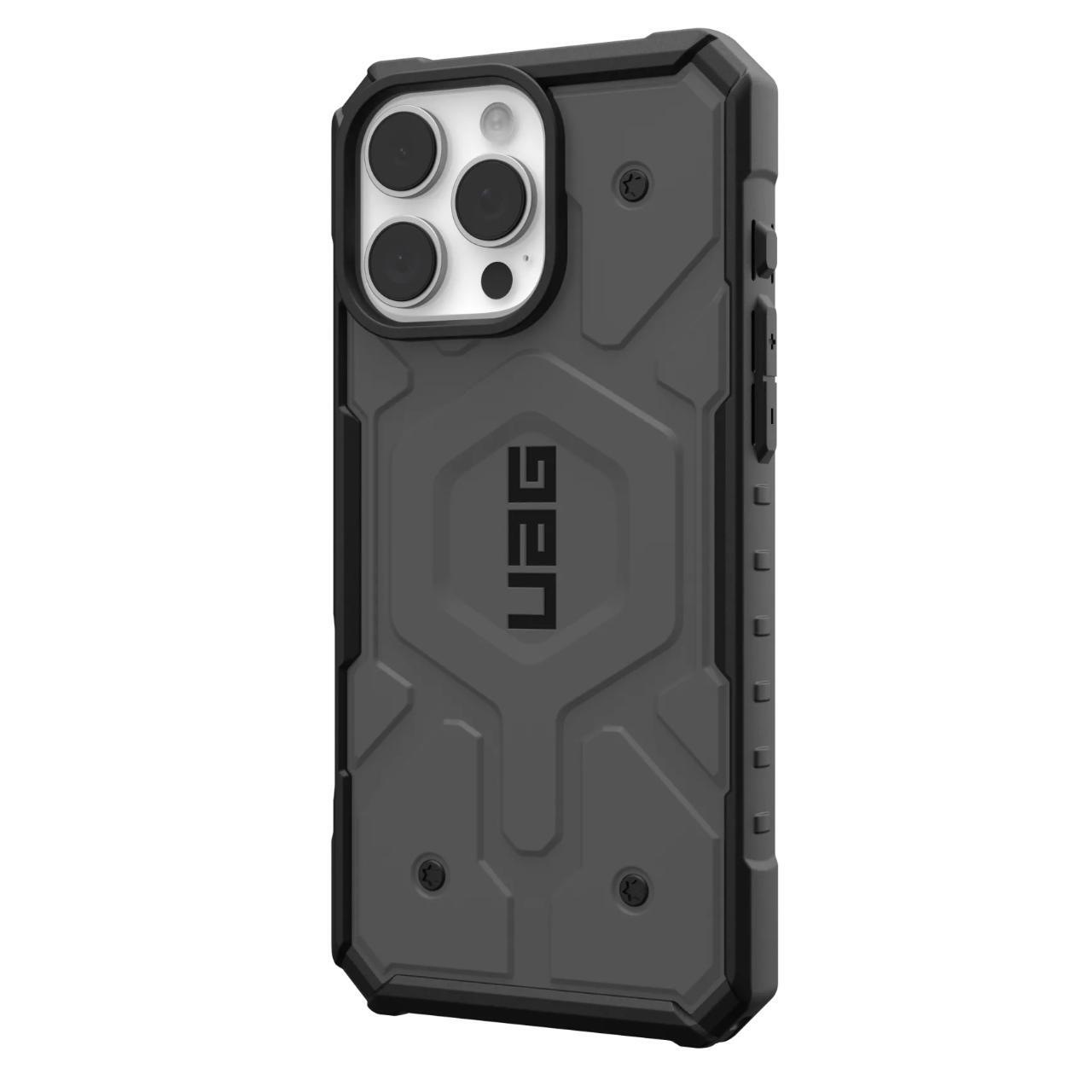 MagSafe-deksel for Apple iPhone 16 Pro, Urban Armor Gear, Pathfinder, Sølv