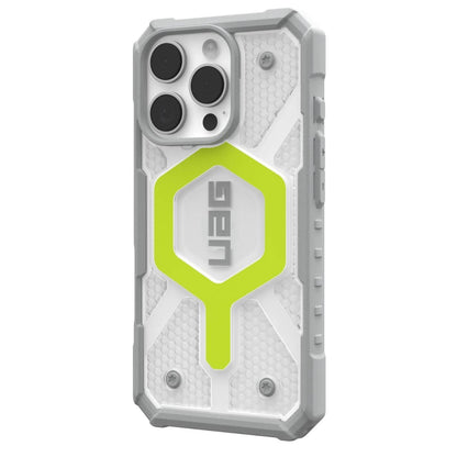 MagSafe-deksel for Apple iPhone 16 Pro, Urban Armor Gear, Pathfinder Clear, Grønn