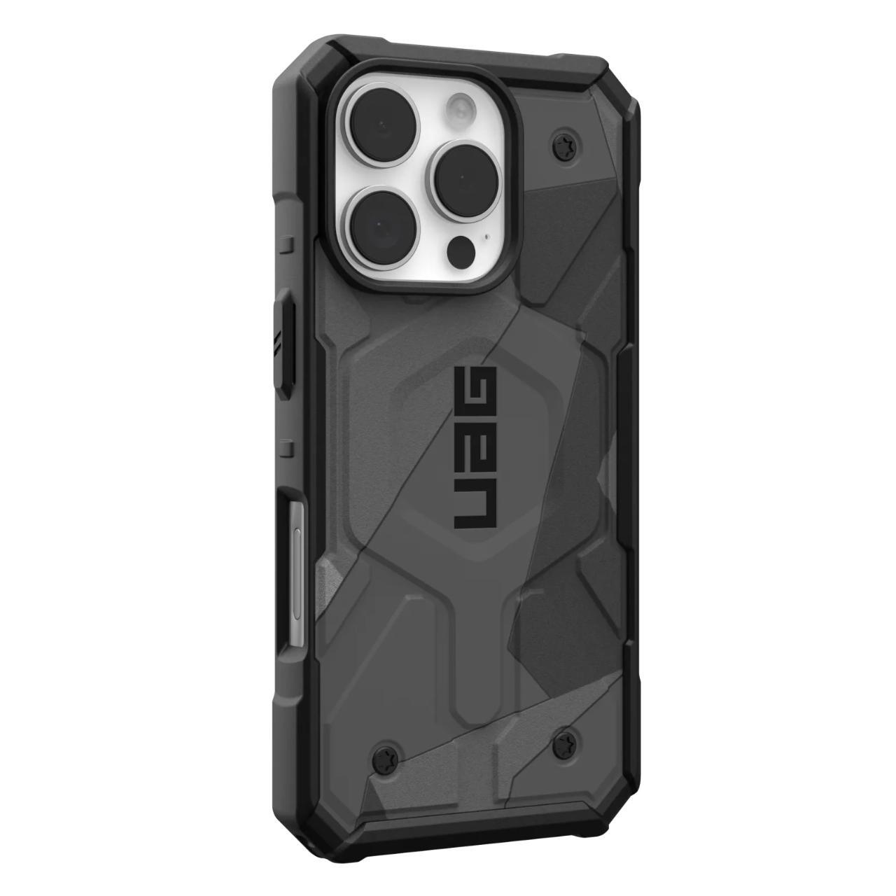 MagSafe-deksel for Apple iPhone 16 Pro, Urban Armor Gear, Pathfinder SE Geo Camo, Kamuflasje