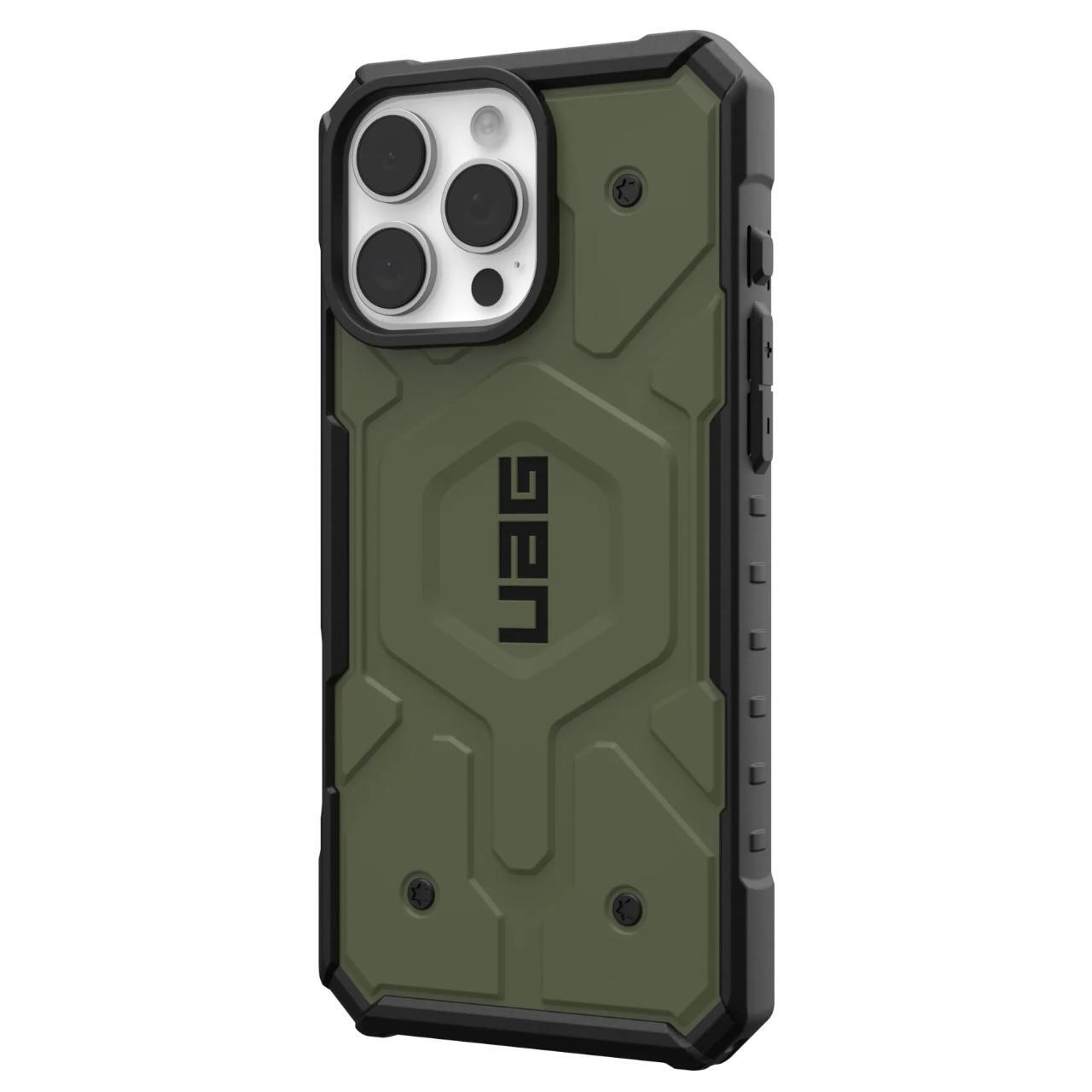 MagSafe-deksel for Apple iPhone 16 Pro, Urban Armor Gear, Pathfinder, Grønn