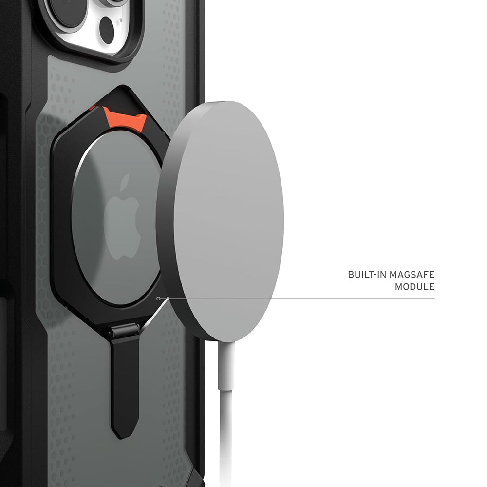 MagSafe-deksel for Apple iPhone 16 Pro, Urban Armor Gear, Plasma XTE, svart