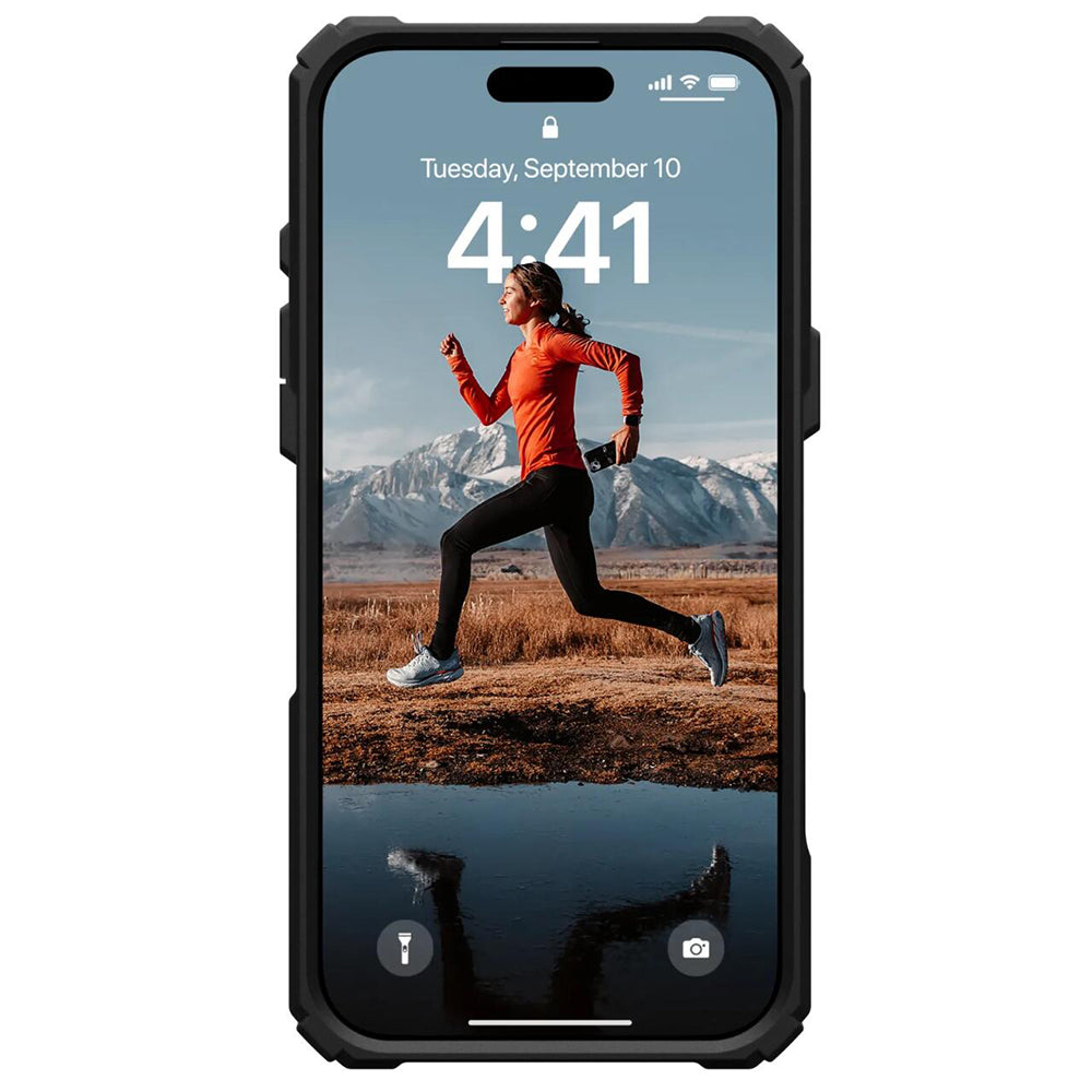 MagSafe-deksel for Apple iPhone 16 Pro, Urban Armor Gear, Plasma XTE, svart