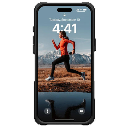 MagSafe-deksel for Apple iPhone 16 Pro, Urban Armor Gear, Plasma XTE, svart