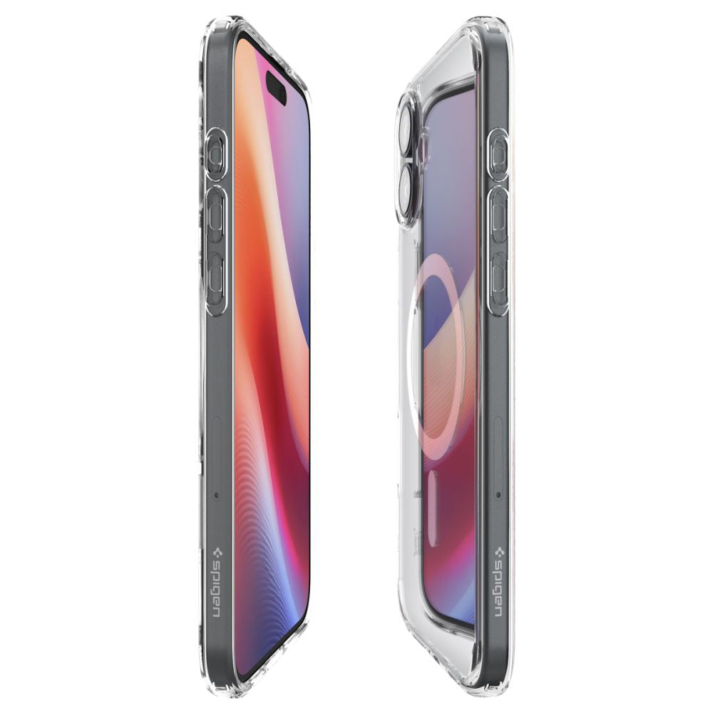 MagSafe-deksel for Apple iPhone 16, Spigen, Ultra Hybrid, Hvit ACS08205