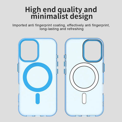 MagSafe-deksel for Apple iPhone 16, Techsuit, CandyCase, Blå