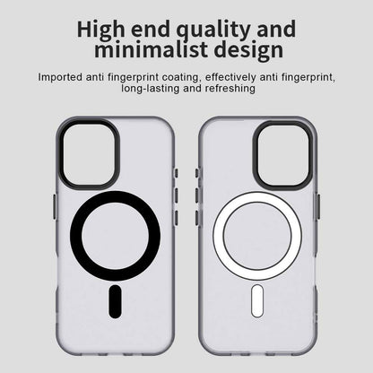 MagSafe-deksel for Apple iPhone 16, Techsuit, CandyCase, svart
