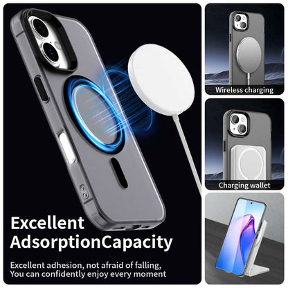MagSafe-deksel for Apple iPhone 16, Techsuit, CandyCase, svart