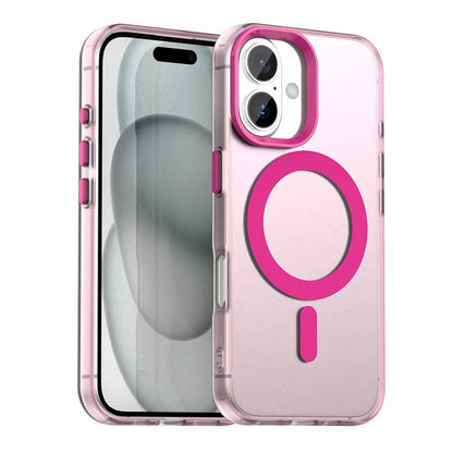 MagSafe-deksel for Apple iPhone 16, Techsuit, CandyCase, Rosa