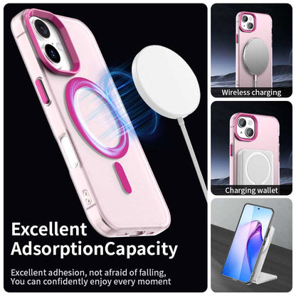 MagSafe-deksel for Apple iPhone 16, Techsuit, CandyCase, Rosa