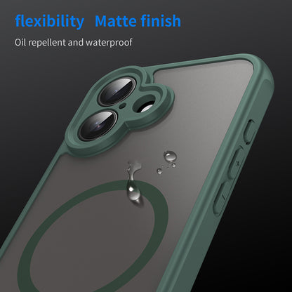 MagSafe-deksel for Apple iPhone 16, Techsuit, HaloFrost II, Grønn