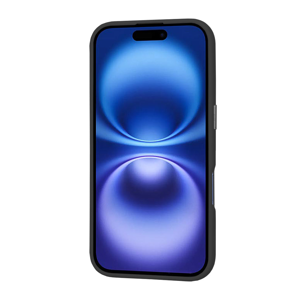 MagSafe-deksel for Apple iPhone 16, Techsuit, HaloFrost, Svart