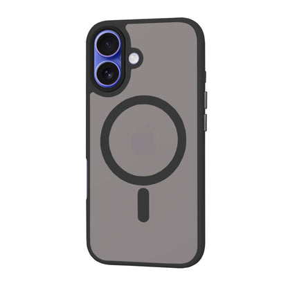 MagSafe-deksel for Apple iPhone 16, Techsuit, HaloFrost, Svart