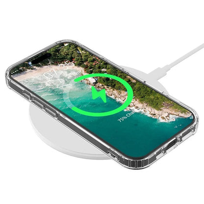 MagSafe-deksel for Apple iPhone 16, Techsuit, Pro, Transparent