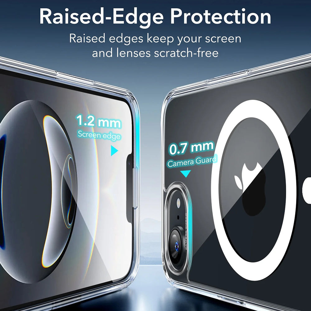 MagSafe-deksel for Apple iPhone 17e / 16e, ESR, Classic Hybrid, Gjennomsiktig