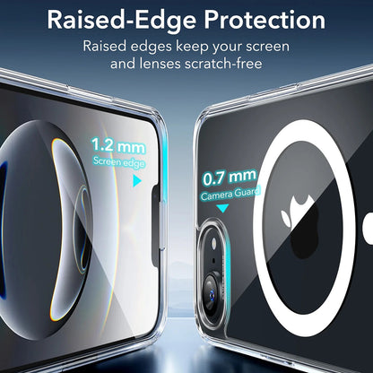 MagSafe-deksel for Apple iPhone 17e / 16e, ESR, Classic Hybrid, Gjennomsiktig