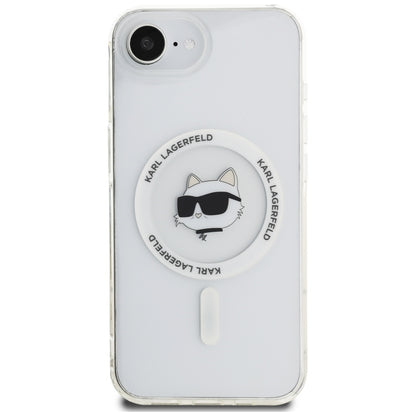 MagSafe-deksel for Apple iPhone 16e, Karl Lagerfeld, IML Choupette's Head, Hvit