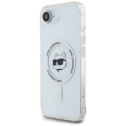 MagSafe-deksel for Apple iPhone 16e, Karl Lagerfeld, IML Choupette's Head, Hvit