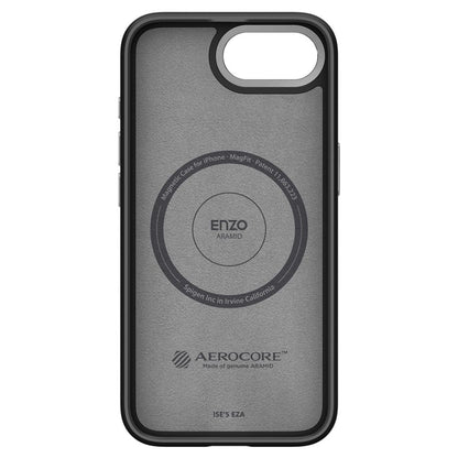 MagSafe-deksel for Apple iPhone 17e / 16e, Spigen, Enzo Aramid, Matt Svart
