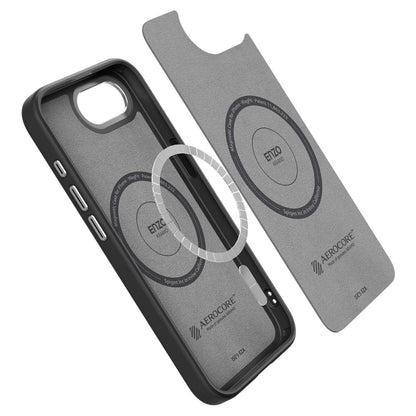 MagSafe-deksel for Apple iPhone 17e / 16e, Spigen, Enzo Aramid, Matt Svart
