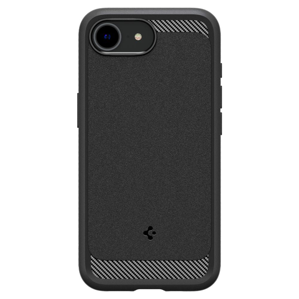MagSafe-deksel for Apple iPhone 17e / 16e, Spigen, Rugged Armor, Matt Svart