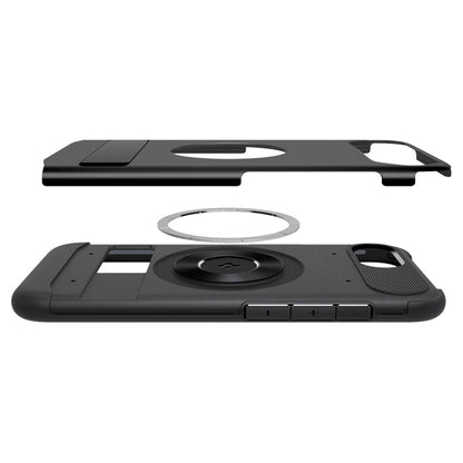 MagSafe-deksel for Apple iPhone 17e / 16e, Spigen, Slim Armor, Svart